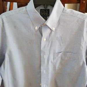 Mens Jos. A. Bank 100 % cotton dress shirt